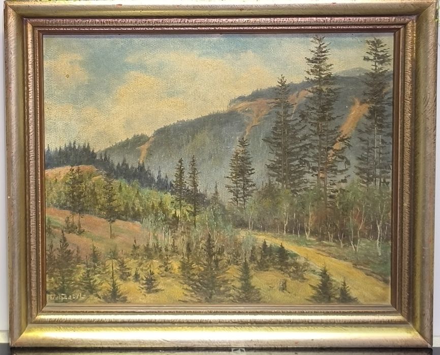 Antyki Mecenas Obraz Erich Zabel