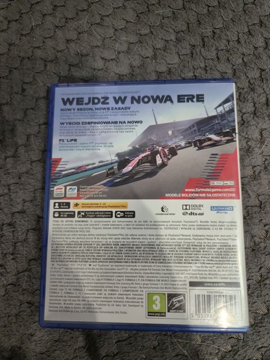 F1 22 PS5 polska dystrybucja