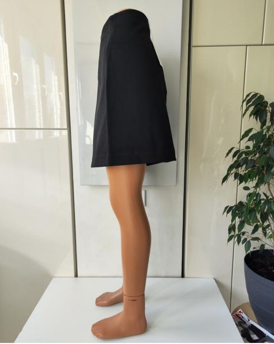 Cos щільна твідова міні спідниця на основі бавовни