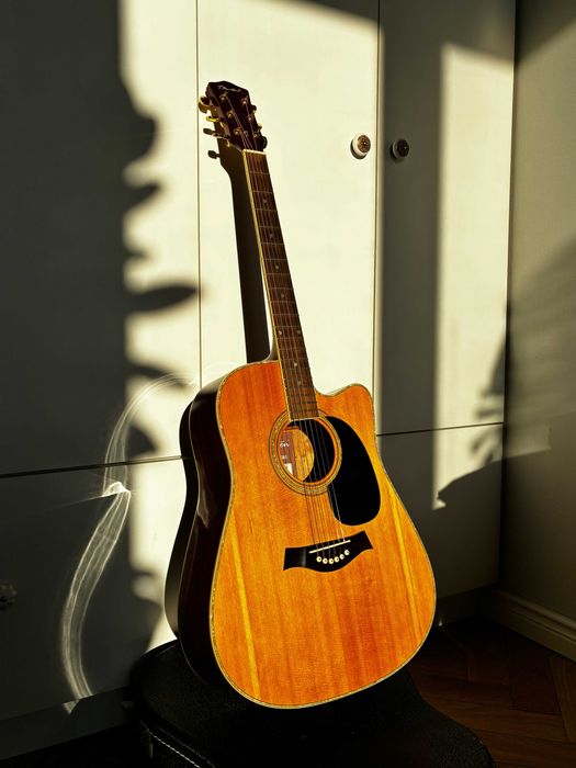 Gitara Akustyczna T. BURTON Foresthill WCN. 13 lat. Głębokie brzmienie