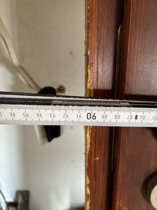 Drzwi drewniane szyby