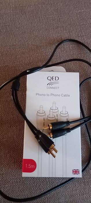 Kabel interconekt rca QED 1.5 m