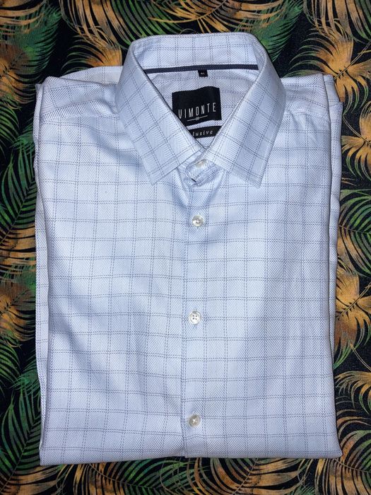 Błękitna koszula z długim rękawem