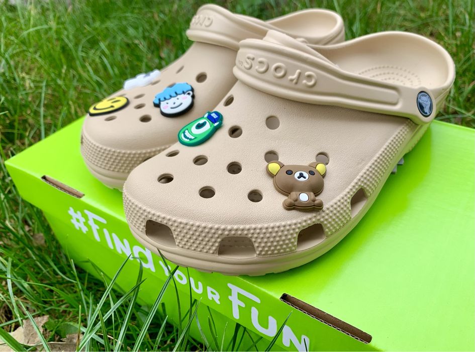 Крокси жіночі чоловічі Мокко Crocs 38 розмір