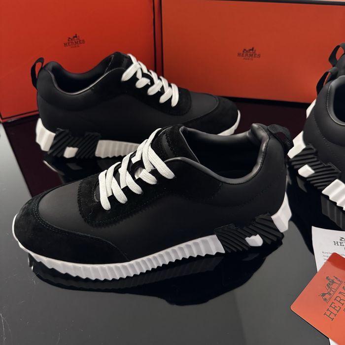 Hermes Bouncing skórzane buty sneakersy 39-46 H