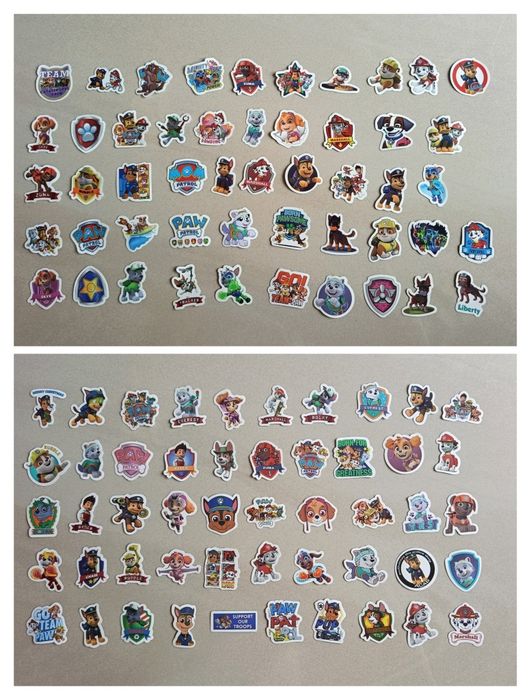 Naklejki Psi patrol - zestaw