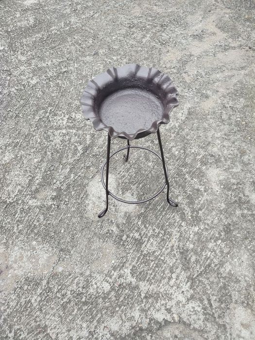 Stojak na kwiaty z PRL-u