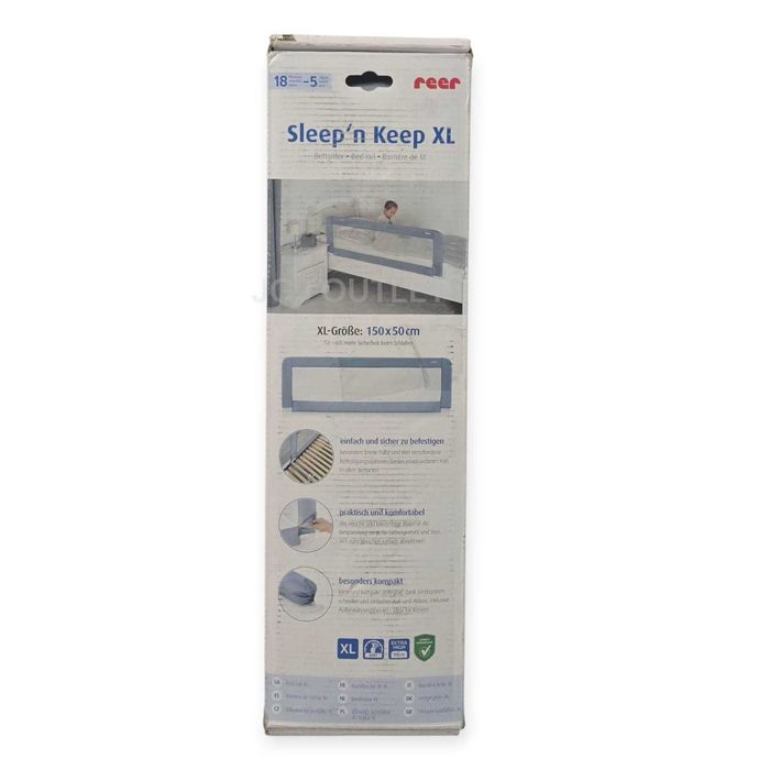 REER Barierka ochronna do łóżka Sleep'n Keep XL