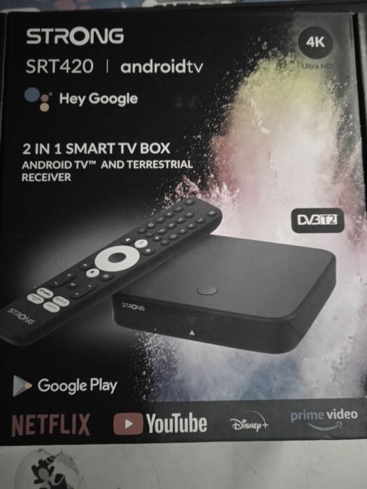 Dekoder android DVB-T 2 Strong 4K