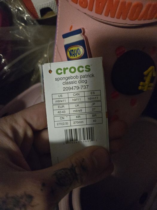 Crocs x SpongeBob Patryk Star