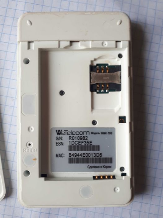 Модем 3g wifi роутер Wetelecom wmr-100 оригінал