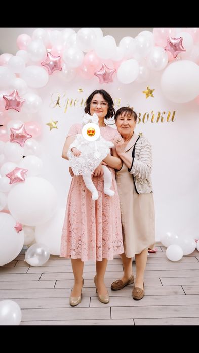 платье женское сукня з рюшами на праздник вечерю