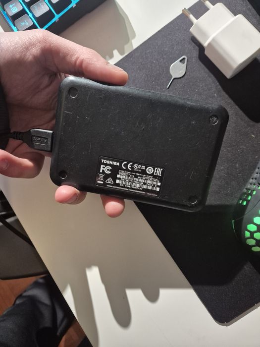 Disco externo toshiba 1tb