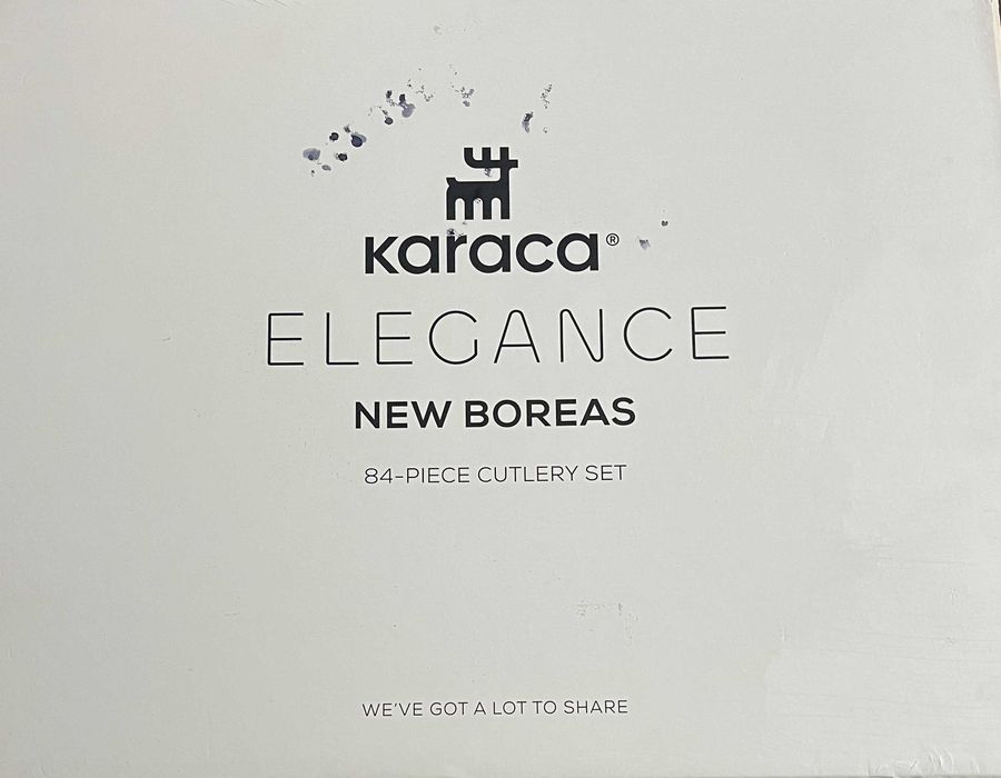 Karaca Boreas 84-częściowy zestaw sztućców dla 12 osób
