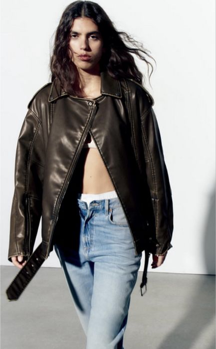 Косуха Zara жіноча oversize