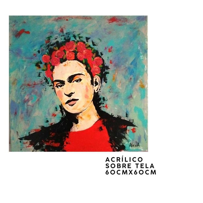 Diversas obras de arte originais em acrílico ou óleo sobre tela