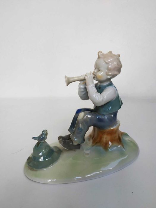 Статуетка Мальчик с дудочкой. Германия