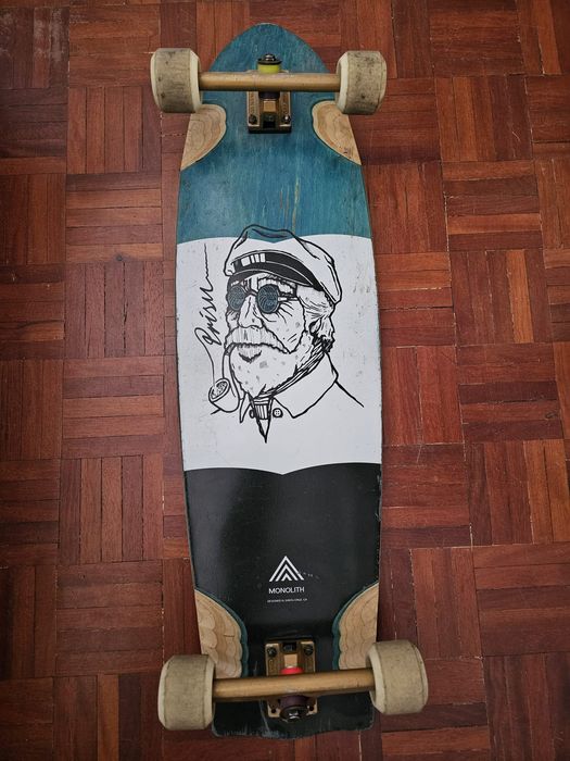 Longboard downhill prism