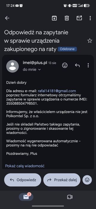 Samsung Galaxy a35 ideał prawie nowy 6/126