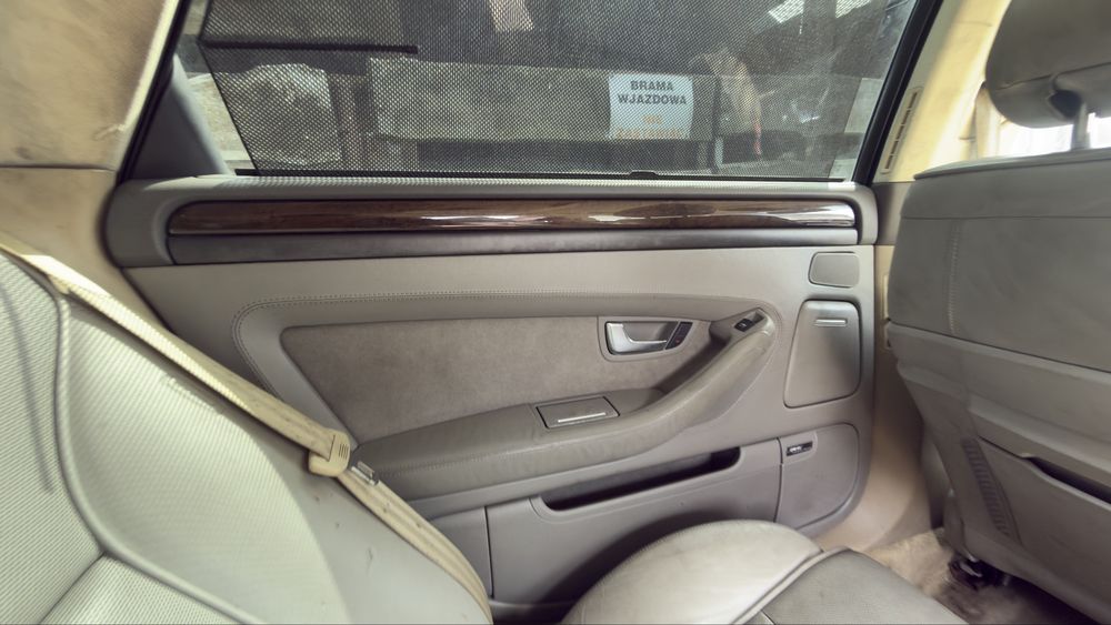 Audi a8 d3 4.0 tdi Long 4x masaze 4 x wentylacja Lz5d czesci