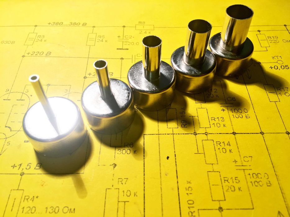 Насадки фена паяльной станции