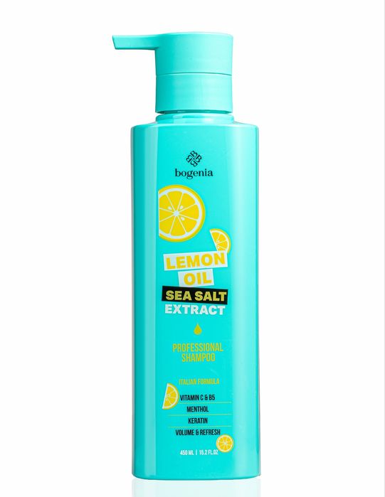 Набір для догляду за волоссям Bogenia Lemon Oil & Sea Salt