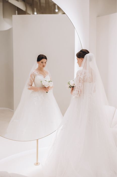 Весільна сукня, А-силует