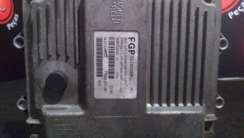 Centralina Do Motor Opel Corsa C (X01)