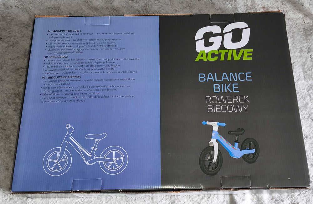 Rowerek biegowy GO Active