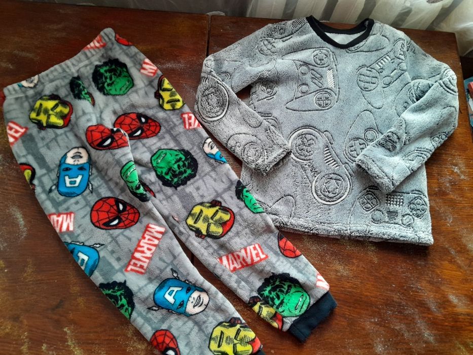 Піжама комплект теплий марвел супергерої