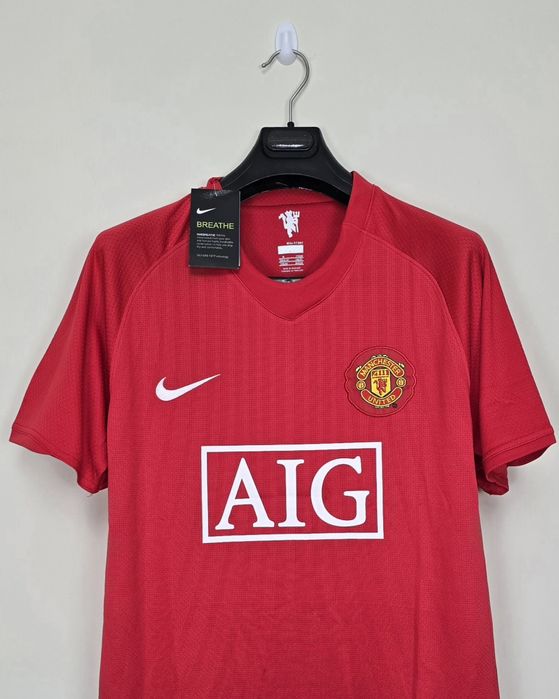 Man. United FC - Camisola Principal Vintage Época 07/08 - Ronaldo #7