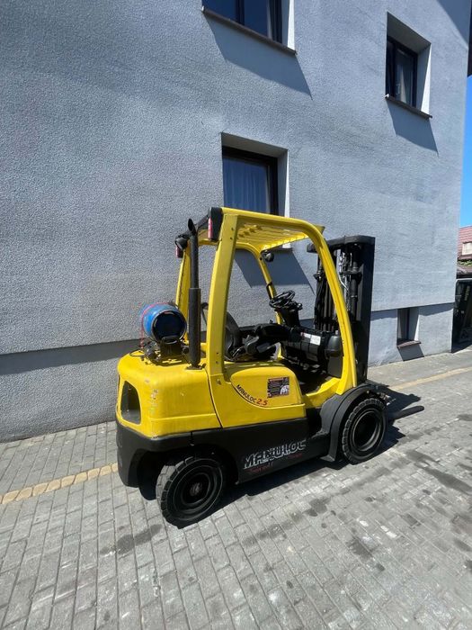 Wózek widłowy HYSTER H2.5FT TRIPLEX 4 sekcje Przesuw 9243Mth transport gwarancja