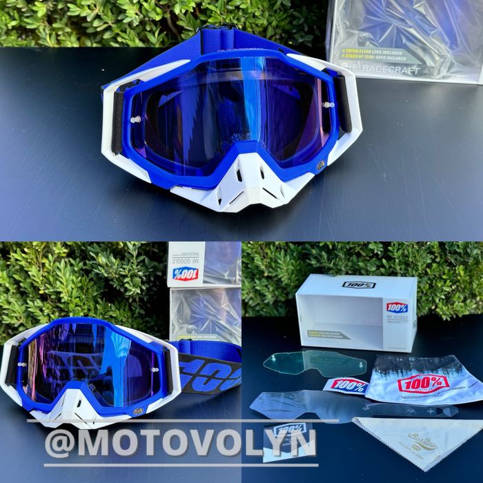 Кросові мото окуляри 100%