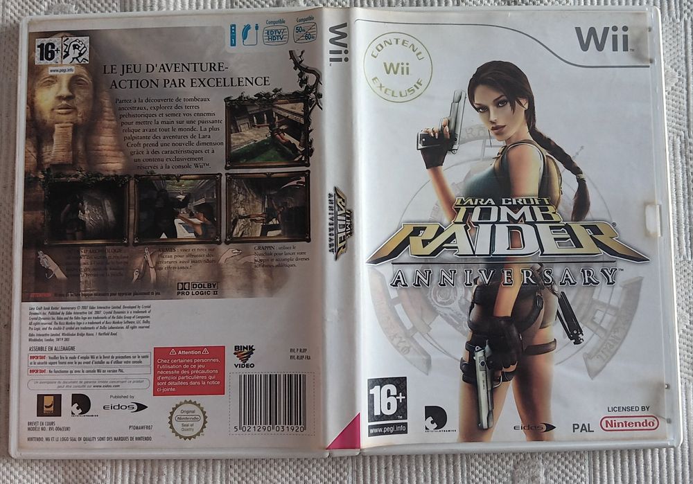 Tomb Raider Aniversary Nintendo Wii