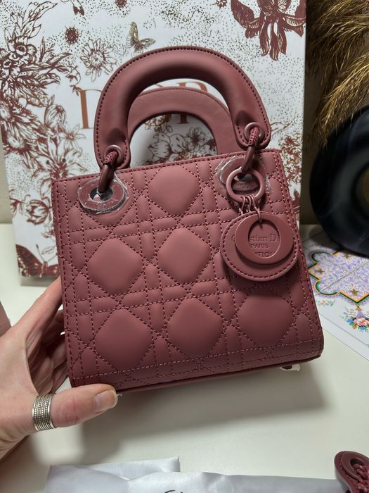 Подарунковий набір сумочка, гаманець в стилі christian dior
