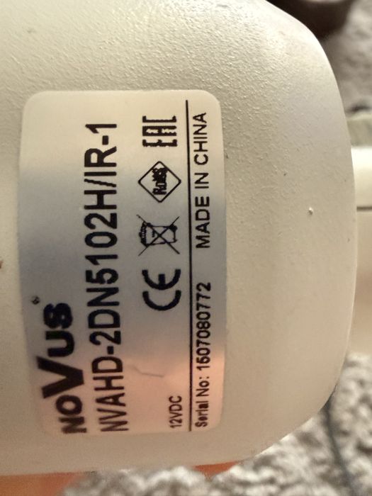 Zestaw monitoring Kamera Novus NVAHD-2DN5102H/IR-1