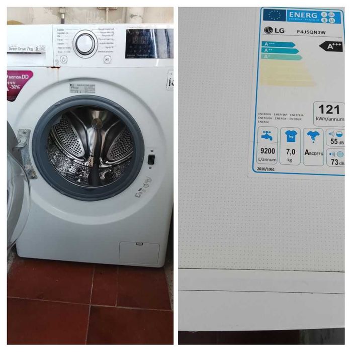 Máquina de lavar roupa LG