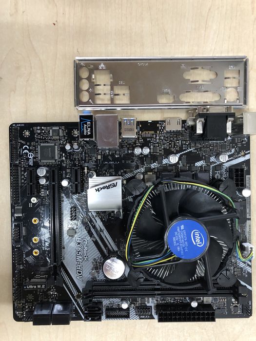 Материнська плата Asrock B365M-HDV+cpu Pentium G5400/s1151-v2 DDR4