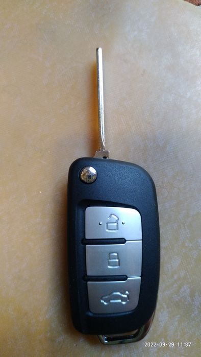 Корпус ключа Geely, на 2 кнопки и 3 кнопки