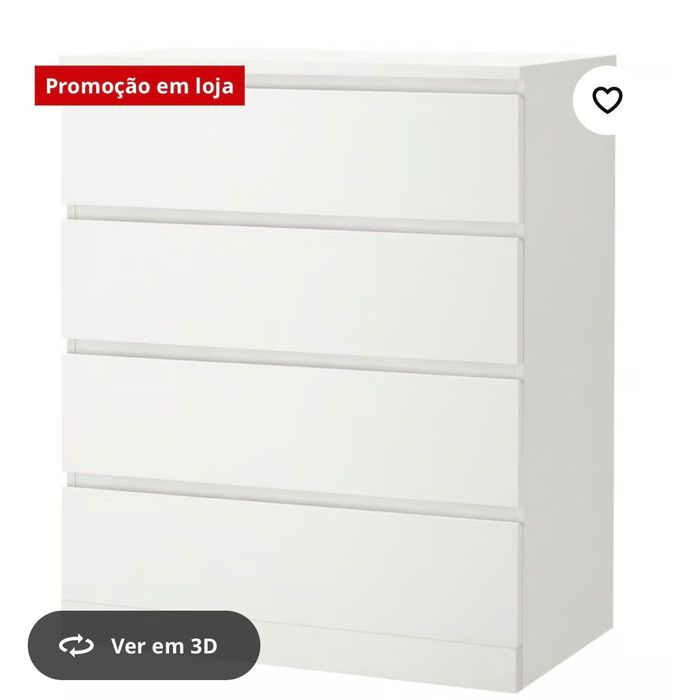 Cómoda ikea em bom estado