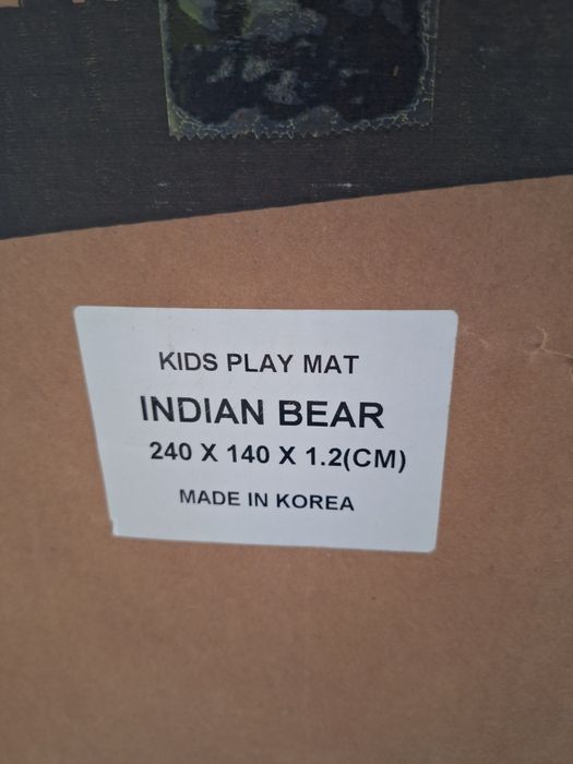 Ігровий килимок Alzipmat Indian Bear