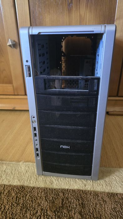 Caixa PC NOX Coolbay 25 ATX / Micro-ATX – Silver – Gaming Retro