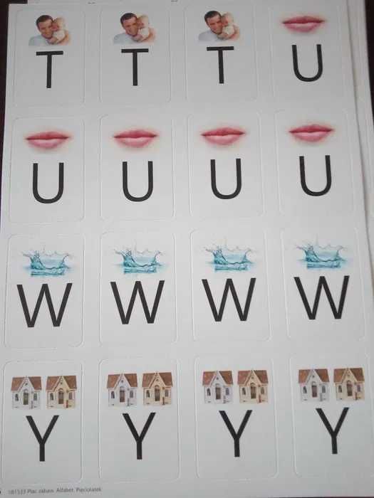 Zestaw do nauki literek