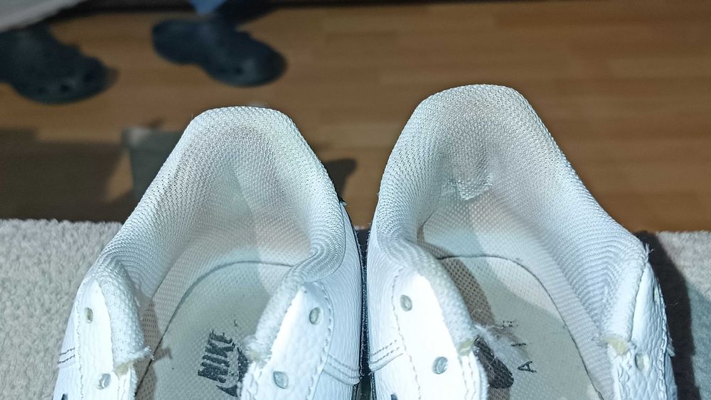 NIKE AIR FORCE 1 LOW r.39 skóra białe stan bardzo dobry
