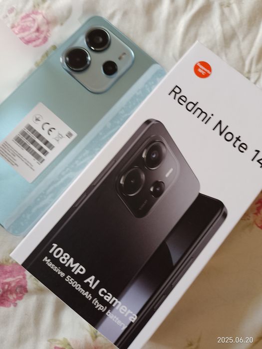 Телефон xiaomi redmi note 14