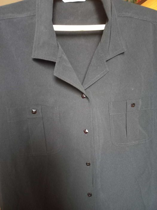 Блуза белая нарядная Блуза белая Блуза черная р. 48-52 Цена за все три