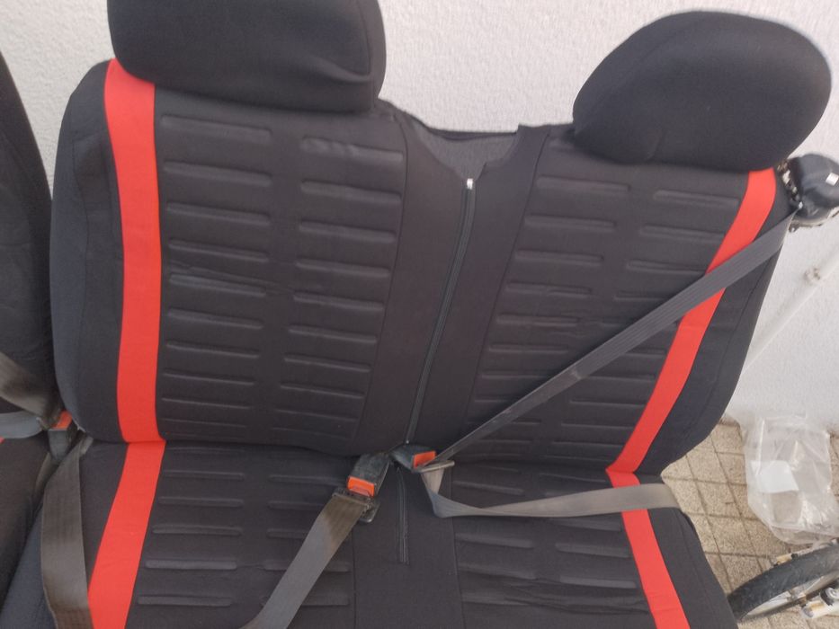 Drugi rząd siedzeń Mercedes Sprinter