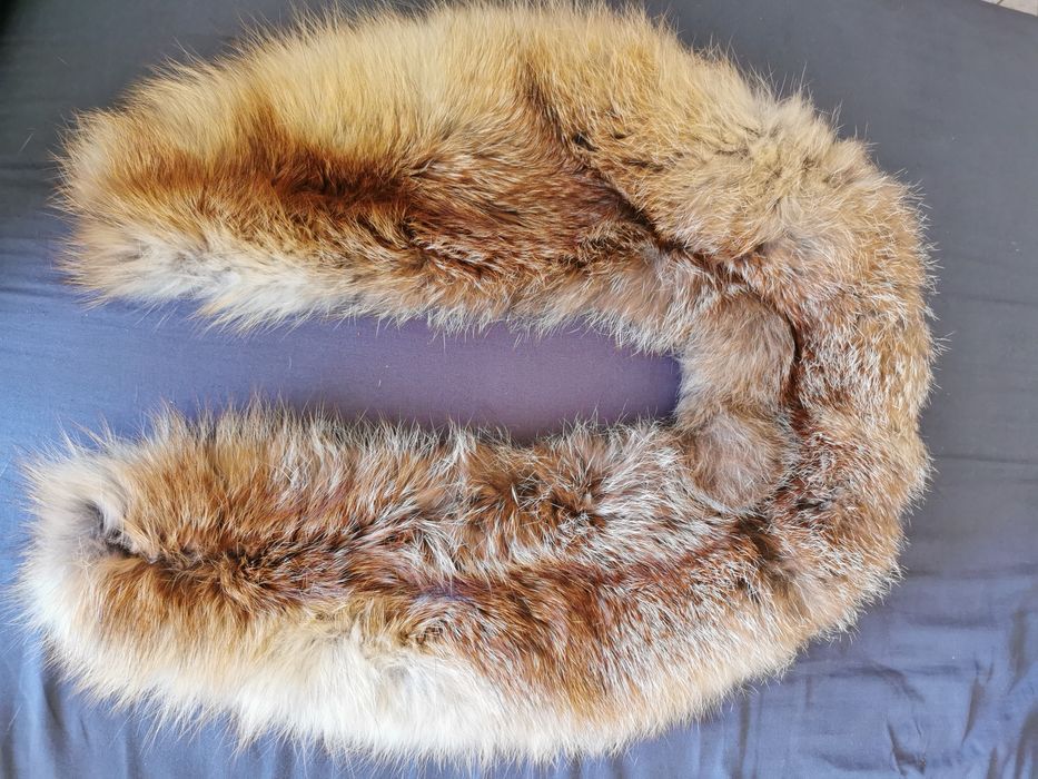 Śliczny kołnierz z lisa