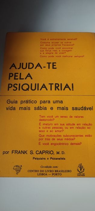 Livro - Ajuda-te pela psiquiatria!