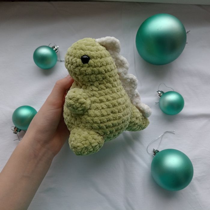 Динозаврик зелений